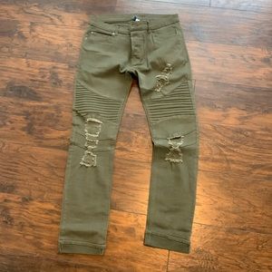H&M’s Skinny Biker Jeans